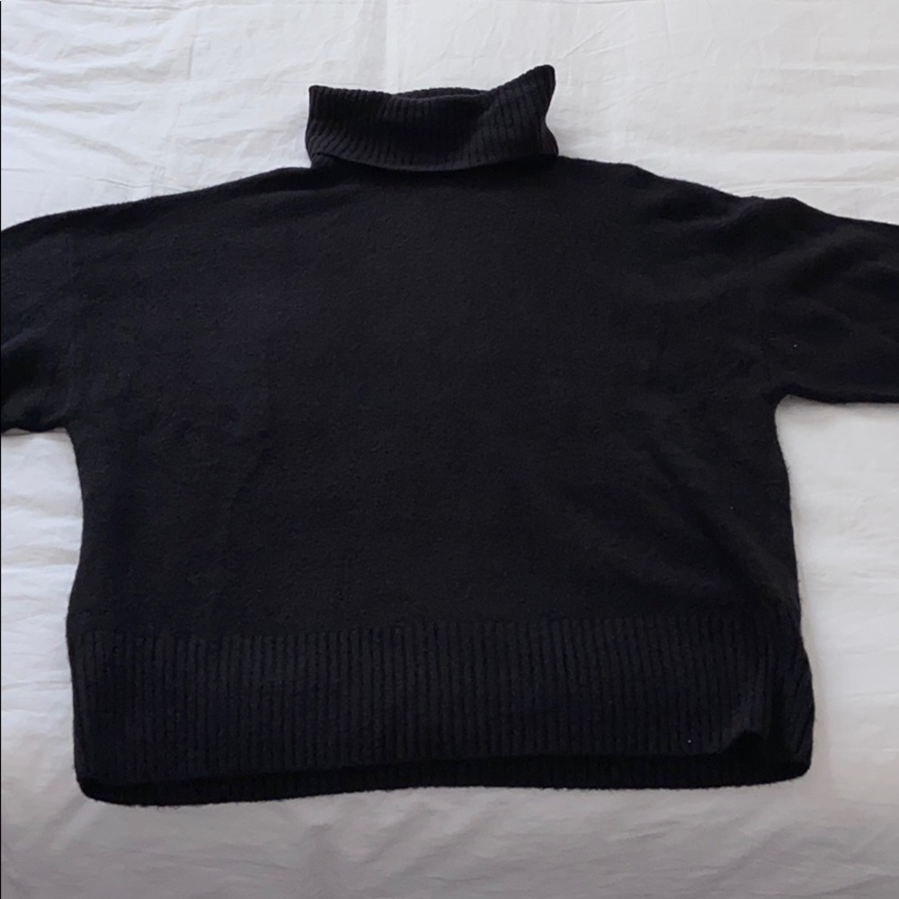 Express black turtleneck sweater